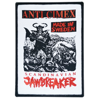 Anti Cimex - Scandinavian Jawbreaker (Patch: Black Border)