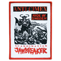Anti Cimex - Scandinavian Jawbreaker (Patch: Red Border)