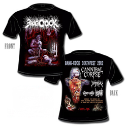 Bangcock Deathfest 2012 (Short Sleeved T-Shirt: M-L-XL-XXL)