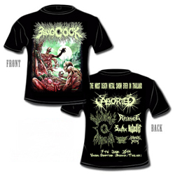 Bangcock Deathfest 2014 - Part II (Short Sleeved T-Shirt: M-L)