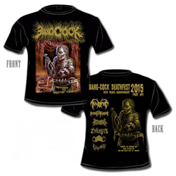Bangcock Deathfest 2015 - Part I (Short Sleeved T-Shirt: L-XL-XXL)