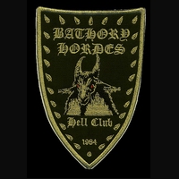 Bathory Hordes - Hell Club 1984 (Shaped Patch)