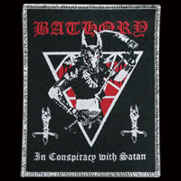Bathory - In Conspiracy with Satan (Patch: Silver Border)