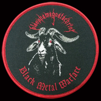 Blasphamagoatachrist - Black Metal Warfare (Rounded Patch)