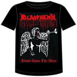 Blasphemy - Blood Upon the Altar (Short Sleeved T-Shirt: M)