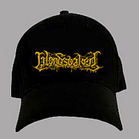 Bloodsoaked - Gold Logo (Hat)