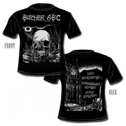 Butcher ABC - North of Hell (Black Short Sleeved T-Shirt: S-M-L-XL-XXL)