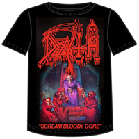 Death - Scream Bloody Gore (Short Sleeved T-Shirt: M-L)
