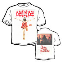 Deicide - Once Upon the Cross (Short Sleeved T-Shirt: XL)