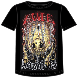 Evile - Bloodstock 2010 (Short Sleeved T-Shirt: M)