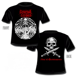 Genocidal Sodomy - Bestial Quintessence (Short Sleeved T-Shirt: S-M-L-XL)