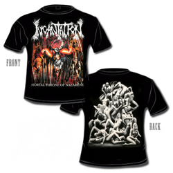 Incantation - Mortal Throne of Nazarene (Short Sleeved T-Shirt: M-L)