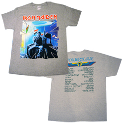 Iron Maiden - Powerslave Tour (Short Sleeved T-Shirt: XL)