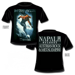 Napalm Records - Heavy Metal Downhill (Short Sleeved T-Shirt: M)