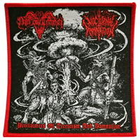 Negro Bode Terrorista/Nocturnal Damnation - Proclaimers of Terrorism and Damnation (Patch: Red Border)