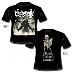 Nocturnal - Arrival of the Carnivore (Short Sleeved T-Shirt: M-L)