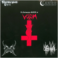 Norwegian Evil/Amok/Taake/Urgehal - A Norwegian Hail to Von (Double EP 7" Red)