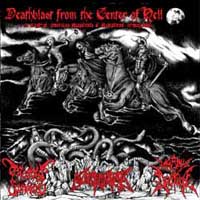 Paganus Doctrina/Morbid Funeral/Necrólisis - Deathblast from the Center of Hell