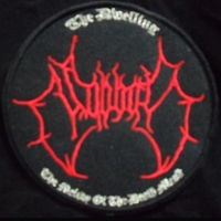 Sabbat - The Dwelling (Red Logo on Black Rounded Patch)