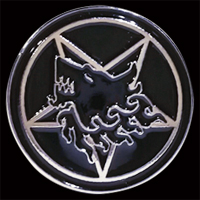 Satanic Warmaster - Pentagram (Metal Pin)