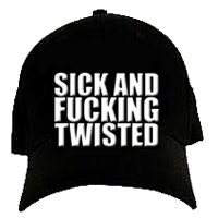 Sick And Fucking Twisted - Logo (FlexFit Hat)