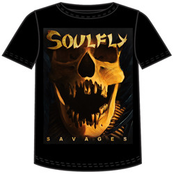Soulfly - Savages (Short Sleeved T-Shirt: L)