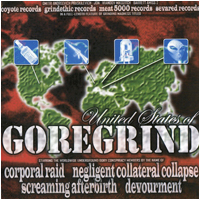 United States of Goregrind - 4 Way Split CD