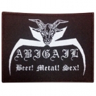 Abigail - Beer! Metal! Sex! (Patch)