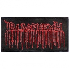 Blasphemy - Red Logo (Patch)