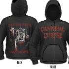 Cannibal Corpse - Caged... Contorted (Zip Up Hoodie: M)