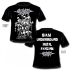 Cherish the Darkness - Siam Underground Metal Fanzine (Short Sleeved T-Shirt: M-L)