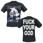 Cradle of Filth - Fuck Your God (Short Sleeved T-Shirt: M)