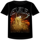 Evile - Infected Nations (Short Sleeved T-Shirt: S)