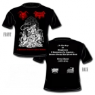 Goatchrist 666/Nocturnal Damnation - A Damnation of Tyrant's Necro-Sodomy (Short Sleeved T-Shirt: M)