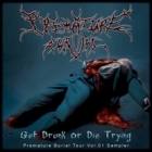 Goratory/Vomit Remnants/Wormed - Premature Burial Tour Vol.1-Get Drunk or Die Trying
