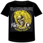 Iron Maiden - Killer World Tour '81 (Short Sleeved T-Shirt: S)