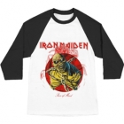 Iron Maiden - Piece of Mind (Baseball T-Shirt: XL)