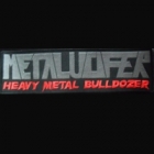 Metalucifer - Heavy Metal Bulldozer (Back Patch: Silver Logo)