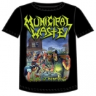 Municipal Waste - The Art Of Partying (Short Sleeved T-Shirt: M-L)