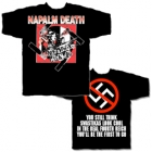 Napalm Death - Nazi Punks Fuck Off (Short Sleeved T-Shirt: L)