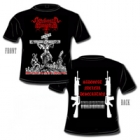 Nocturnal Damnation - Desecration Crucifixion Perversion (Short Sleeved T-Shirt: M-L-XL-XXL)