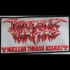 Nuclear Warfare - Logo (Patch: Red Logo on White Background)