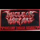 Nuclear Warfare - Logo (Patch: Red Logo on Black Background)