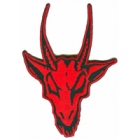 Nunslaughter - Devil Metal Goat (Shaped Patch)