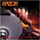 Razor - Malicious Intent (LP 12" Clear/Black Splattered)