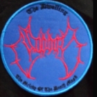 Sabbat - The Dwelling (Red Logo on Blue Rounded Patch)