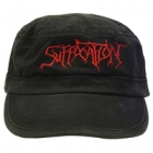 Suffocation - Logo (Military Cap)